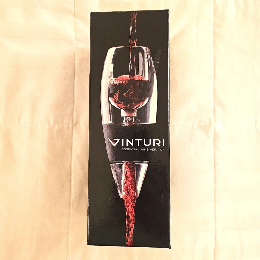 Vinturi Essential Wine Aerator for Enhanced Flavors with Smoother Finish